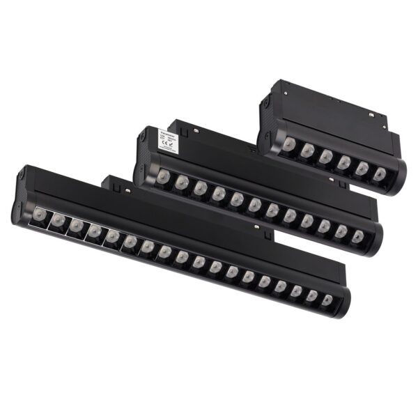 Luminaria LED Magnética para Carril 12W 235mm 90Lm/W CCT (Tonalidad Luz Ajustable)