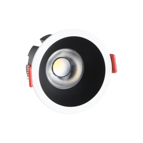 Downlight LED 8W CCT Chip OSRAM Corte Ø 75mm Reflector Negro
