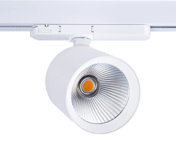 Proyector LED para carril trifásico 40W Carnicerías Driver Lifud Flicker Free