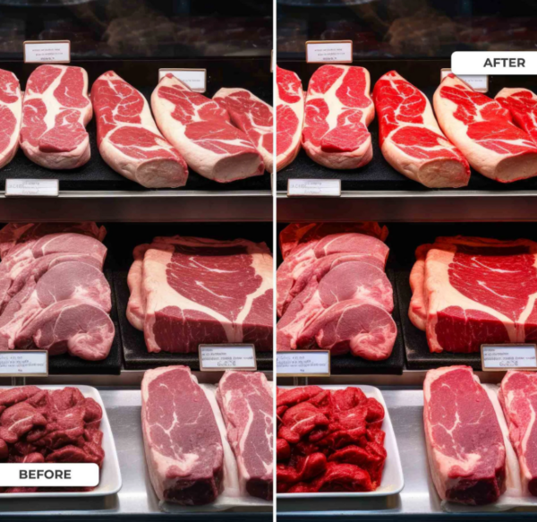 Proyector LED para carril trifásico 40W Carnicerías Driver Lifud Flicker Free