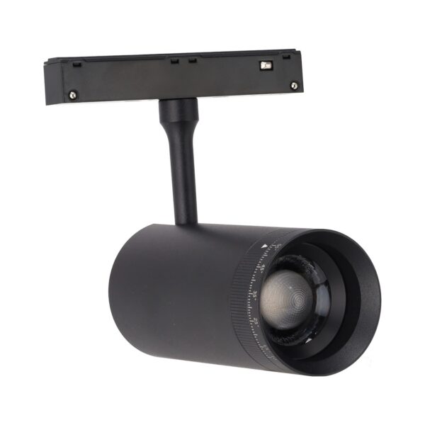 Luminaria LED Magnética para Carril 15W 15-60º 55x120mm 90Lm/W LED Bridgelux CCT (Tonalidad Luz Ajustable)