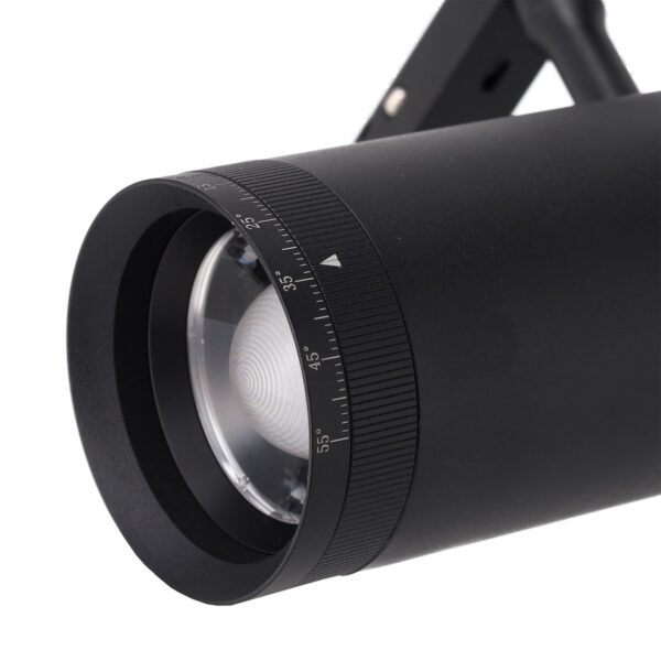 Luminaria LED Magnética para Carril 20W 15-60º 65x135mm 90Lm/W LED Bridgelux CCT (Tonalidad Luz Ajustable)