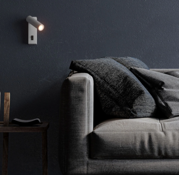 Aplique de pared para lectura 3W Orientable "Halo" Chip CREE