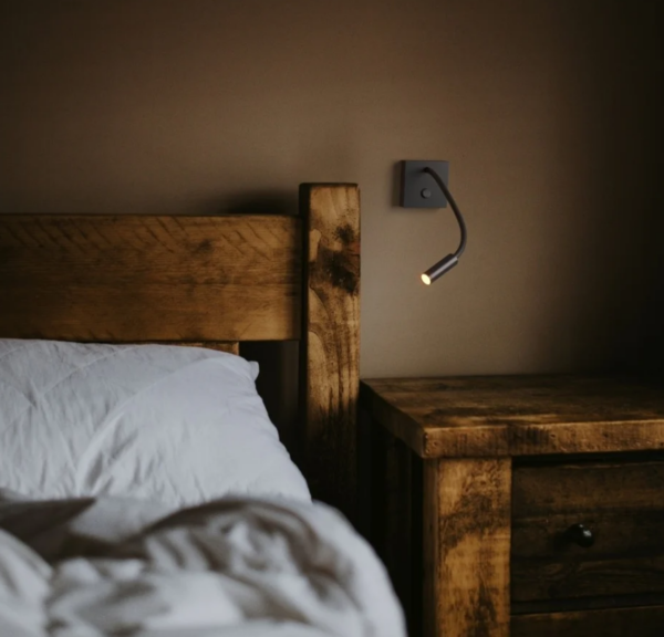 Aplique de pared flexible para lectura "Vega" 3W