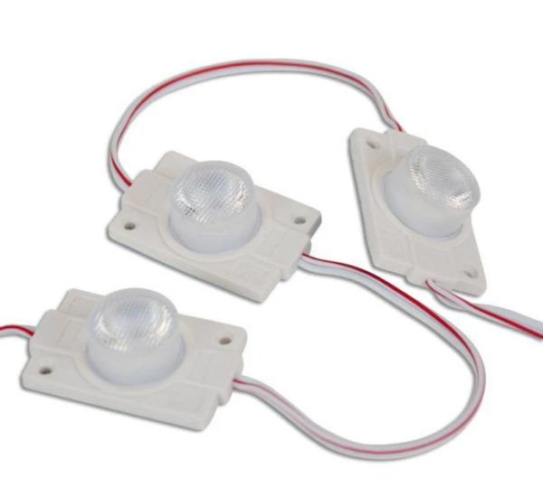 Módulo LED para rótulos luminosos PRO SMD3030 2W 12V IP65 50.000H