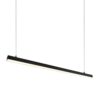 Regleta LED Enlazable 38W 3800Lm 150cm IP20 CCT 3000-6500K (Tonalidad Luz Regulable) 75º  Superficie/ Suspendida Acabado Negro