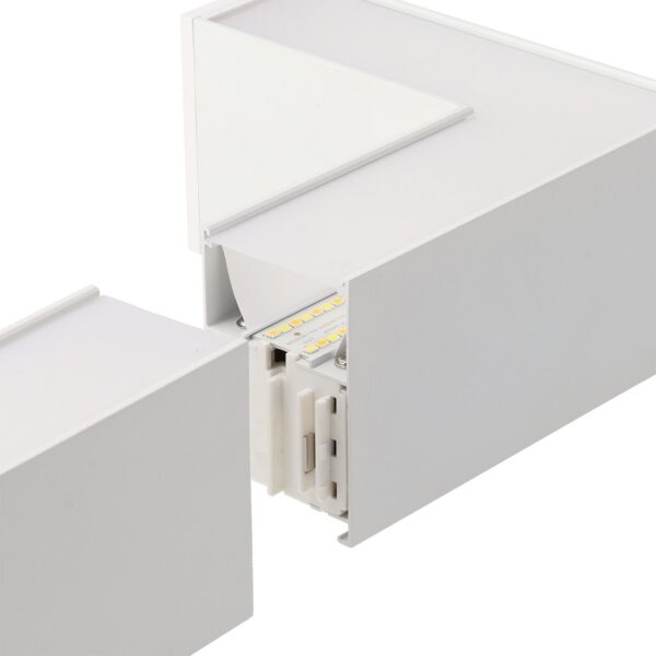 Conector "L" para Luminaria Lineal 8W 100LM/W CCT Lifud Flicker Free