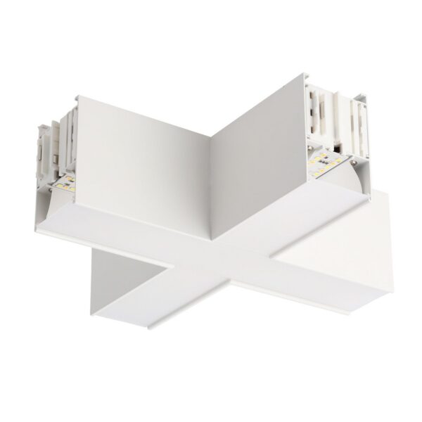 Conector "+" para Luminaria Lineal 15W 100LM/W CCT Lifud Flicker Free