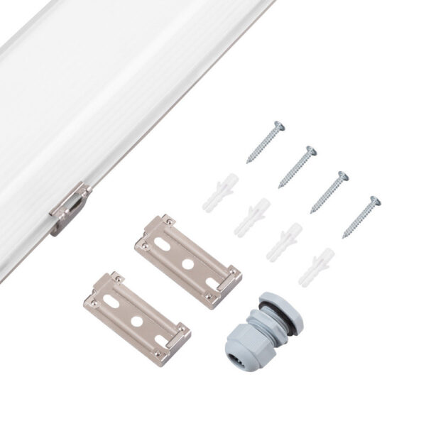 Equipo Estanco LED Enlazable 60W Kit de Emergencia 7200Lm IP65 CCT (Tonalidad Luz Regulable) 3000-6500ºK 110º Regulable Tridonic