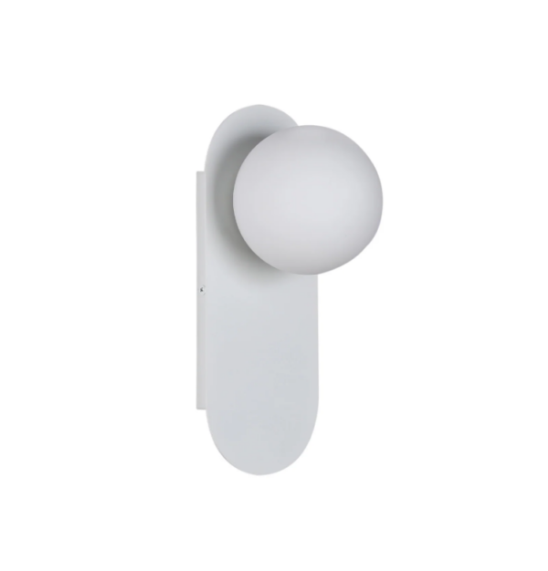 Aplique de pared bola cristal "Glow"