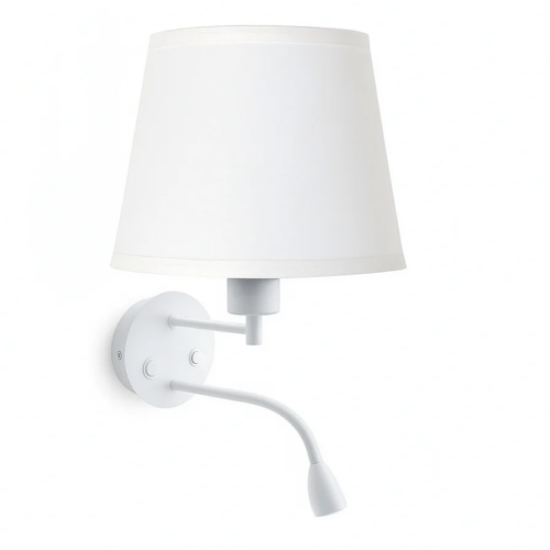 skd_lumina_3w_ww_0-3 Aplique de pared "Lumina" E27 con foco LED de lectura 3W