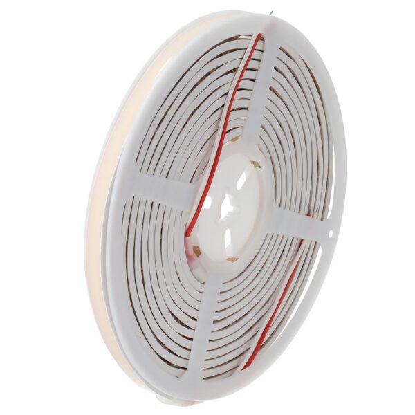 Tira Flexible LED Corte Libre 12W/M 24VDC COB 528 Leds/M 1400Lm/M  IP65 6000ºK 5 Metros