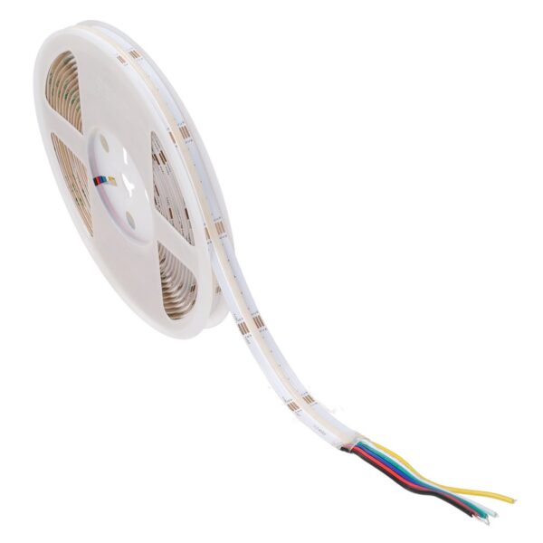 Tira LED COB 20W/M  IP20 RGB/CCT Rollo 5M