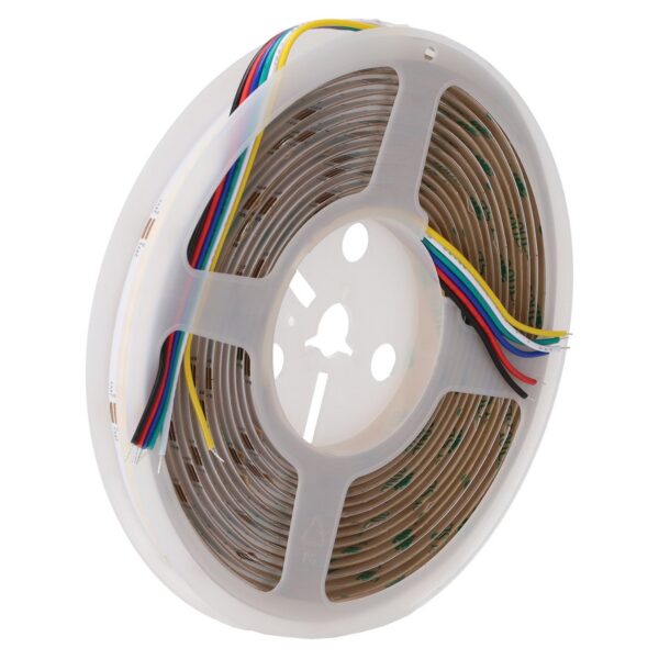 Tira LED COB 20W/M  IP20 RGB/CCT Rollo 5M