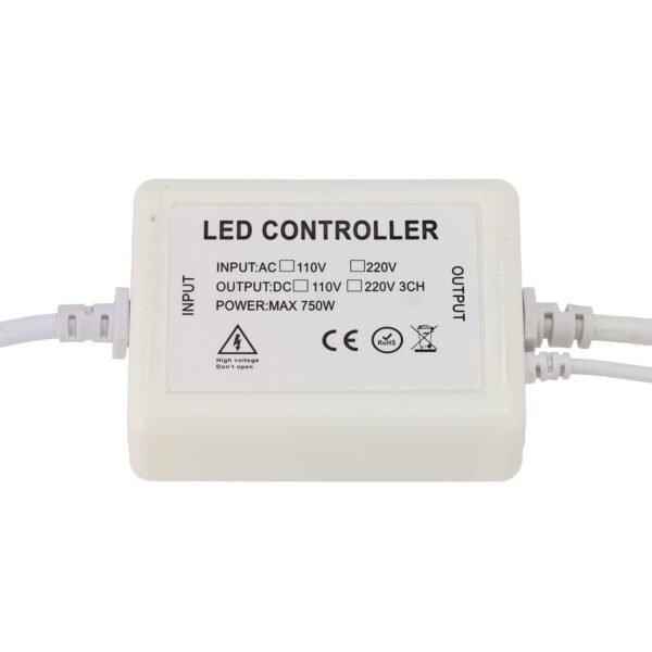 Tira Flexible LED 14,4W/M 220VAC 60LEDs/M SMD5050 IP65 RGB 50 Metros