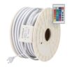 Tira Flexible LED 12W/M 230VAC 80LEDs/M SMD3535 22Lm/LED IP65 50 Metros RGB