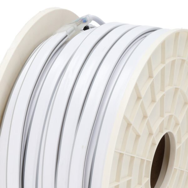 Tira Flexible LED 12W/M 230VAC 80LEDs/M SMD3535 22Lm/LED IP65 50 Metros RGB