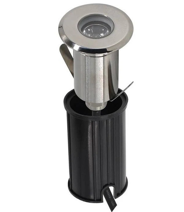 Foco LED Empotrable 3W 300Lm 12V DC 2700ºK IP67 50.000H