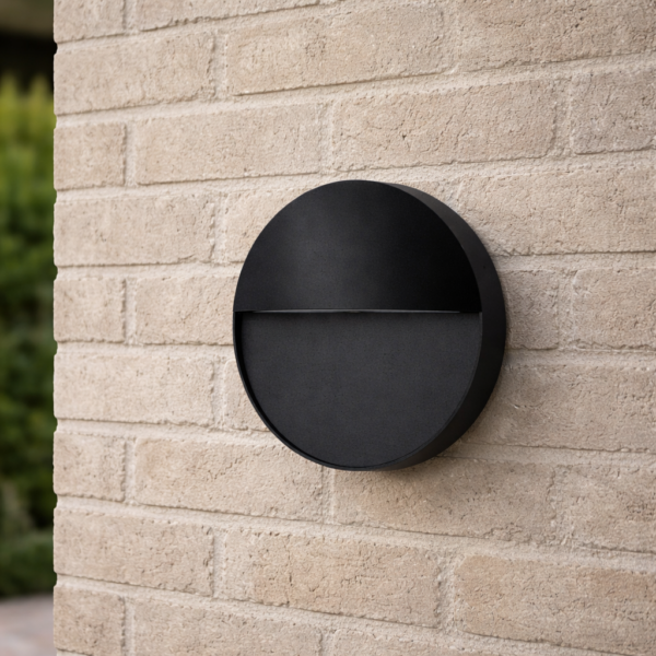 Aplique LED para Exterior 7W IP54 Circular 2700ºK