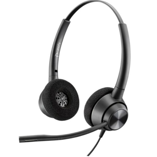 art_hp-pol2077t26aa_1 Auriculares Poly EncorePro 320/ con Micrófono/ QD/ Negros