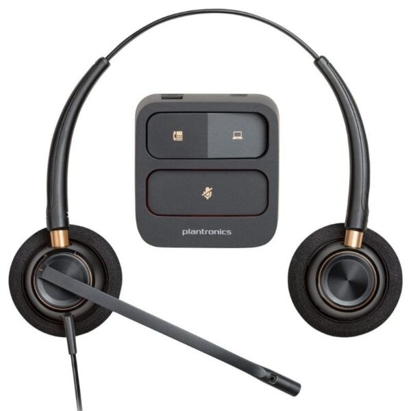 art_hp-pol20783p7aa_1 Auriculares Poly EncorePro 520/ con Micrófono/ QD/ Negros