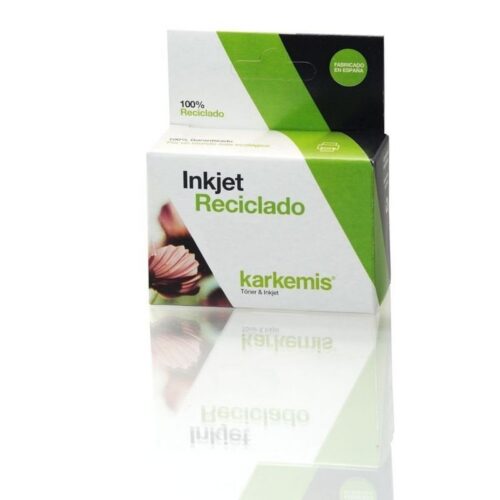art_kar-hp207fp22ue_1 Cartucho de Tinta Reciclado Karkemis HP nº308 XXL Alta Capacidad/ Negro