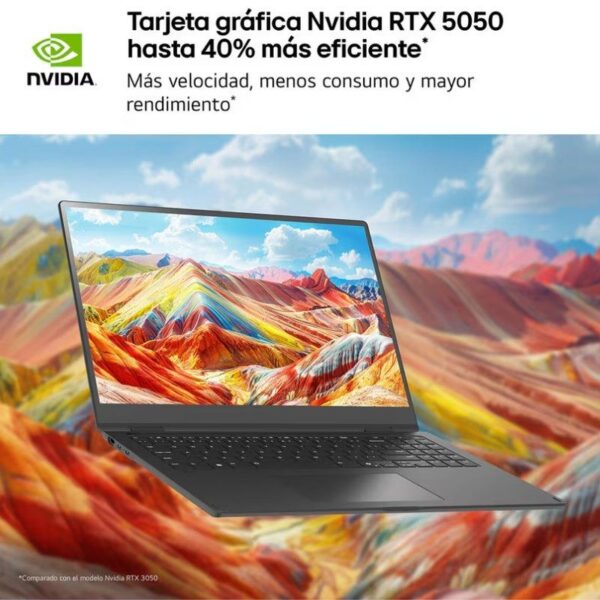 art_lgp-17z90tr-e20ad88b_2 Portátil LG Gram Pro 17Z90TR-E.AD88B Intel Core Ultra 7-255H/ 32GB/ 1TB SSD/ GeForce RTX 5050/ 17"/ Win11