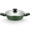 art_mon-bateria20m509900_2 Pack Batería de Cocina Monix Forest M509900/ Cazo Ø16cm/ Cacerolas bajas Ø24 - 28cm/ Cacerolas Ø20cm/ Acero Inoxidable/ Apta para Inducción