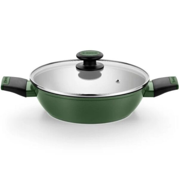 art_mon-bateria20m509900_2 Pack Batería de Cocina Monix Forest M509900/ Cazo Ø16cm/ Cacerolas bajas Ø24 - 28cm/ Cacerolas Ø20cm/ Acero Inoxidable/ Apta para Inducción