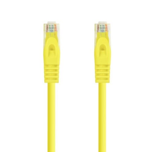 Cable de Red RJ45 UTP Nanocable 10.20.1800-L25-Y Cat.6A/ LSZH/ 25cm/ Amarillo