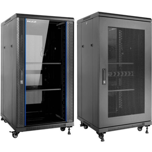 Armario Rack Mural Montado Phasak PHO 6618/ 19"/ Altura 18U