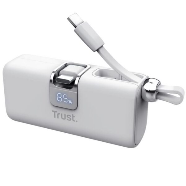 art_tru-bat20pacto20500020wh_2 Powerbank 5000mAh Trust Pacto 26105/ 18W/ Blanca