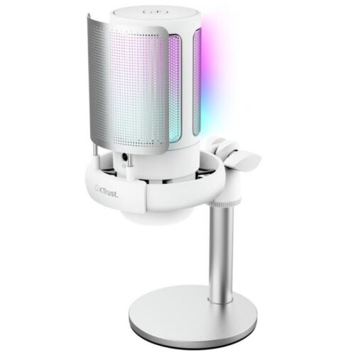 art_tru-mic20gxt2023820auron20wh_1 Micrófono Gaming Trust Gaming GXT 238 Auron 26082/ USB/ Blanco