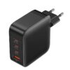 Cargador de Pared GaN Vention FEIB0-EU/ 3xUSB Tipo-C + Cable USB Tipo-C/ 1xUSB/ 140W