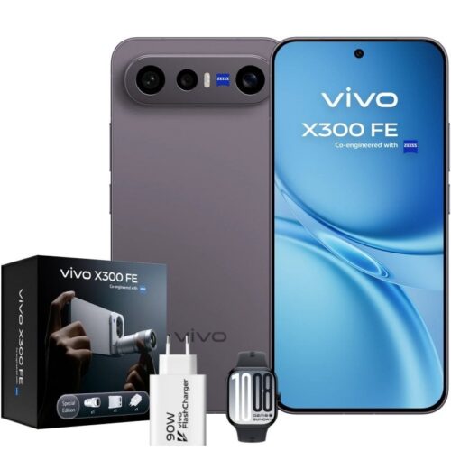 art_vivo-sp20x30020fe20bk20pack_1 Smartphone Vivo X300 FE 12GB/ 512GB/ 6.31"/ 5G/ Negro/ Incluye Extensor Teleobjetivo + Vivo Watch GT2