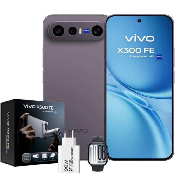 art_vivo-sp20x30020fe20bk20pack_1 Smartphone Vivo X300 FE 12GB/ 512GB/ 6.31"/ 5G/ Negro/ Incluye Extensor Teleobjetivo + Vivo Watch GT2