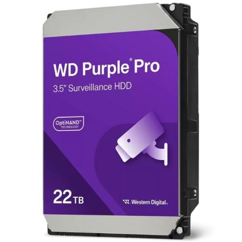 art_wd-hdd20pur20p20surv2022tb_1 Disco Duro Western Digital WD Purple Pro Surveillance 22TB/ 3.5"/ SATA III/ 512MB
