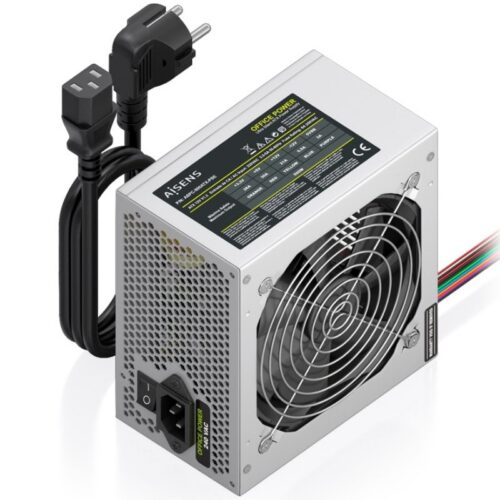 Fuente de Alimentación Aisens ASPC-500ATX-PSE/ 500W/ Ventilador 12cm