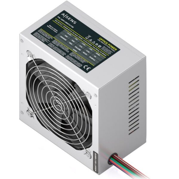 Fuente de Alimentación Aisens ASPC-500ATX-PSE/ 500W/ Ventilador 12cm