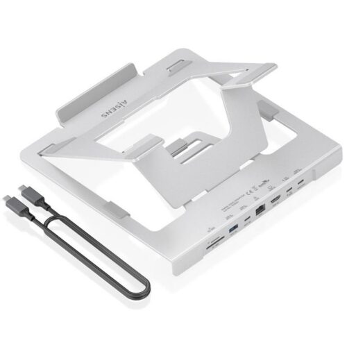 art_ais-hub20asuc-7p045-gr_1 Soporte de Sobremesa - Docking USB Tipo-C Aisens ASUC-7P045-GR/ 1xUSB/ 1xUSB Tipo-C/ 1xHDMI/ 1xRJ45/ 1xLector de Tarjetas/ 1xUSB Tipo-C PD/ Gris