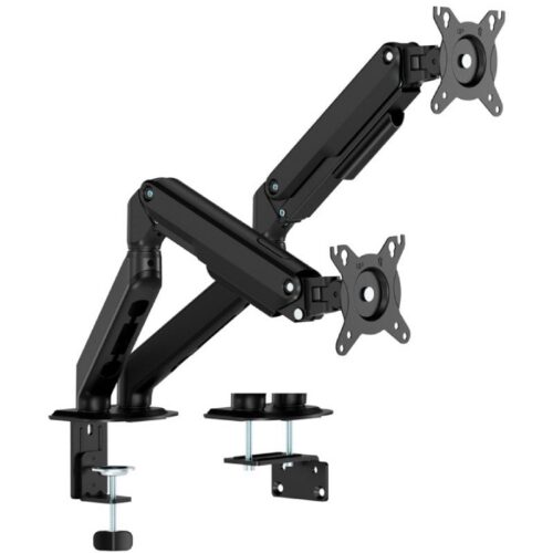 art_ais-sop20dt32tsr-451_1 Soporte de Mesa con Contrapeso para 2 Monitores Aisens DT32TSR-451/ Giratorio/ Inclinable/ hasta 9kg