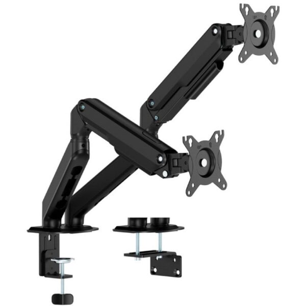 art_ais-sop20dt32tsr-451_1 Soporte de Mesa con Contrapeso para 2 Monitores Aisens DT32TSR-451/ Giratorio/ Inclinable/ hasta 9kg