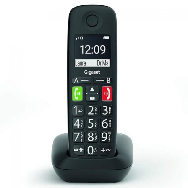 art_giga-tel20e29020bk20v2_1 Teléfono Inalámbrico Gigaset E290/ Negro