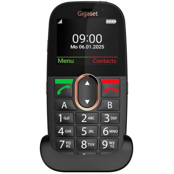art_giga-tel20gl69520bk_1 Teléfono Móvil Gigaset GL695 para Personas Mayores/ 4G/ Negro