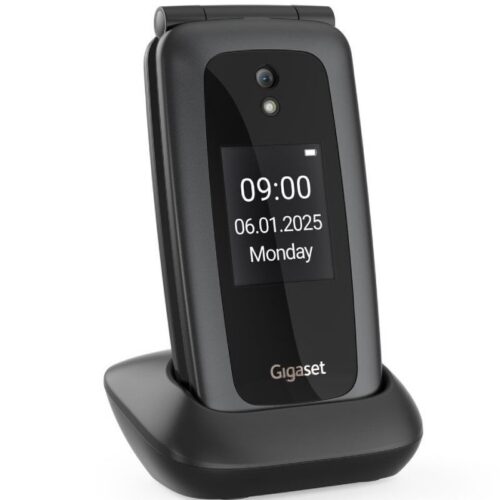 art_giga-tel20gl79520bk_1 Teléfono Móvil Gigaset GL795 para Personas Mayores/ 4G/ Negro