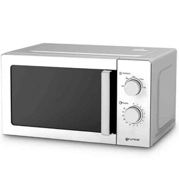 art_grk-pae-mic20mwg-20inox_2 Microondas Grunkel MWG-20INOX/ 700W/ Capacidad 20L/ Funcion Grill/ Plata