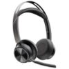 Auriculares Inalámbricos PolyVoyager Focus 2 USB-C-C + Adaptador USB-C/A/ con Micrófono/ Bluetooth/ Negros