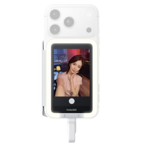 art_ist-foco20snap20luz20wh_1 Pantalla Selfie Insta360 Snap/ Con Luz/ Blanco