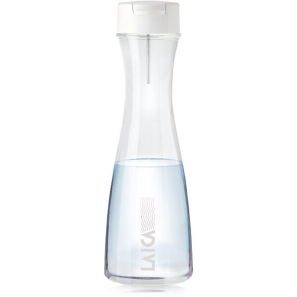 art_lai-pae-bote20glasmart201l202f_1 Botella Filtrante Laica GlaSSmart/ Capacidad 1.1L/ Blanca/ Incluye 2 Filtros