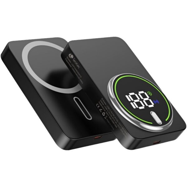 art_leo-bat20pb20inal2020201000020bk_2 Powerbank 10000mAh Leotec LEPOWW20W10K/ 20W/ Wireless/ Negra/ Incluye Cable USB Tipo-C